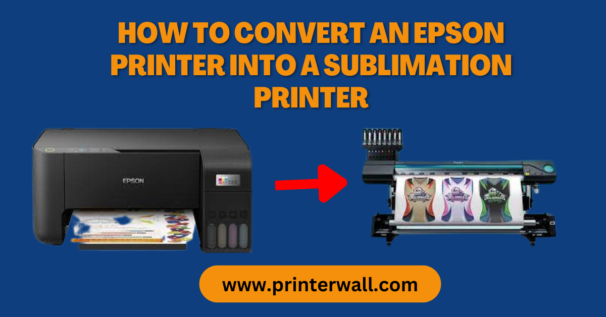 How to Convert an Epson Printer into a Sublimation Printer
