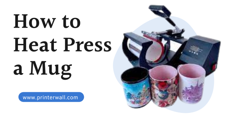 How to Heat Press a Mug