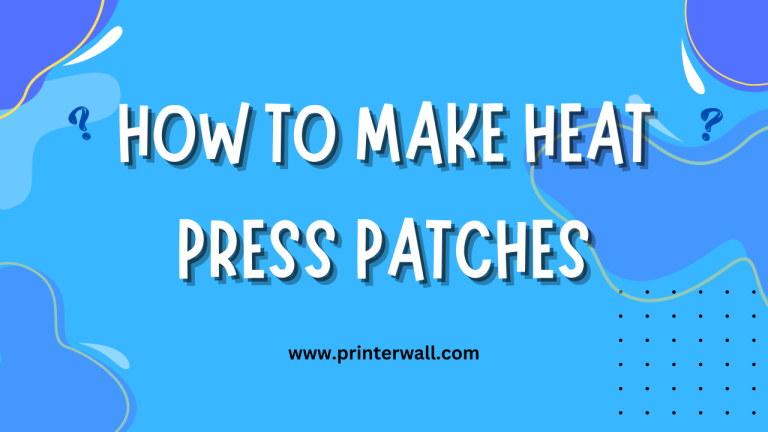 How to Make Heat Press Patches