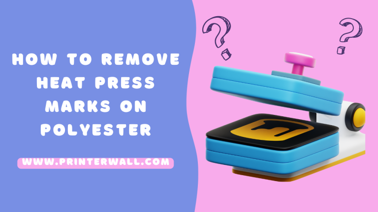 How to Remove heat Press Marks on Polyester