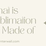 What is Sublimation Ink Made of