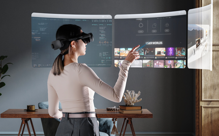 Seeing the Real World While in Virtual Reality The Pass-Through Paradigm