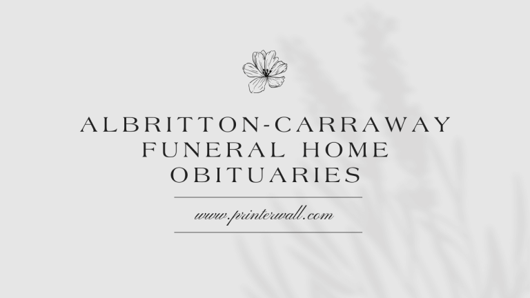 Albritton-Carraway Funeral Home Obituaries