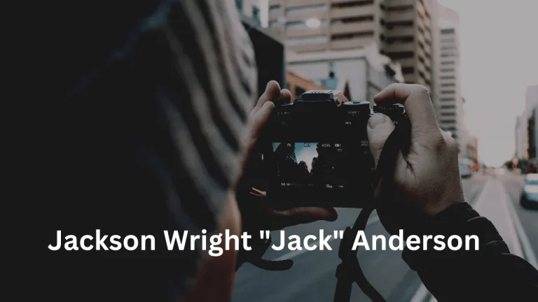 Jackson Wright "Jack" Anderson