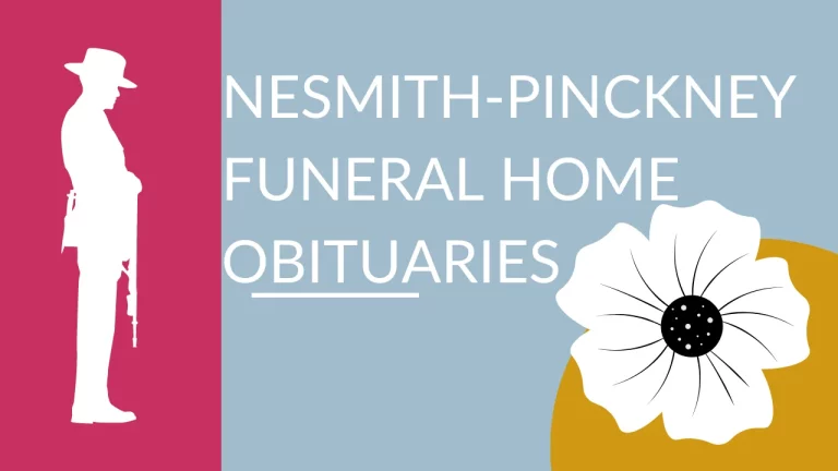 Nesmith-Pinckney Funeral Home Obituaries