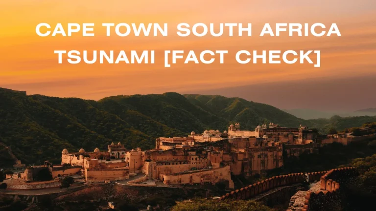Cape Town South Africa Tsunami [Fact Check]