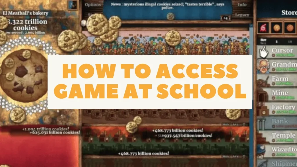How to Access Game at School