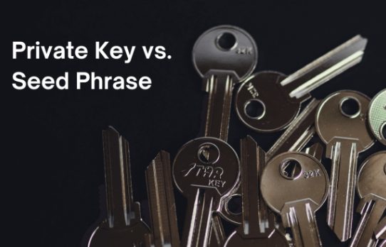 Difference Between Seed Phrase And Private Key Comparison Guide