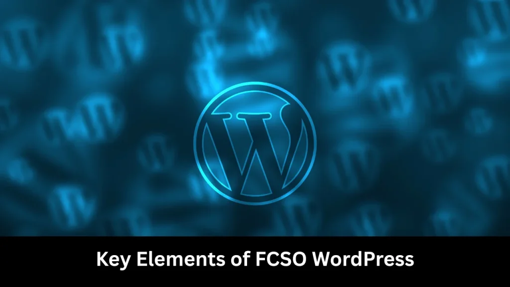Key Elements of FCSO WordPress